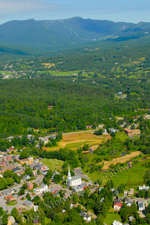 Stowe Village From Above-001